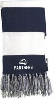 Spectator Scarf, Navy/White